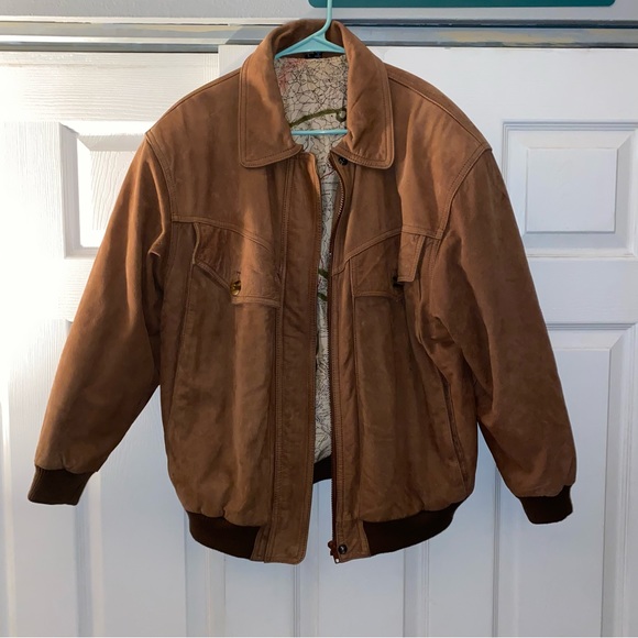Other - Vintage leather bomber jacket